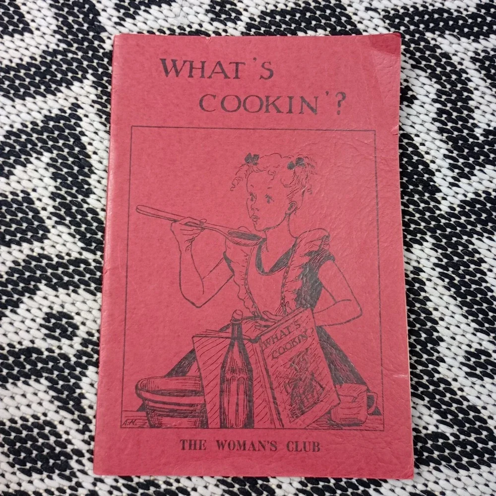 What's Cookin'? ‎ 1948  1st ED. Winston-Salem Woman's  Club Cookbook